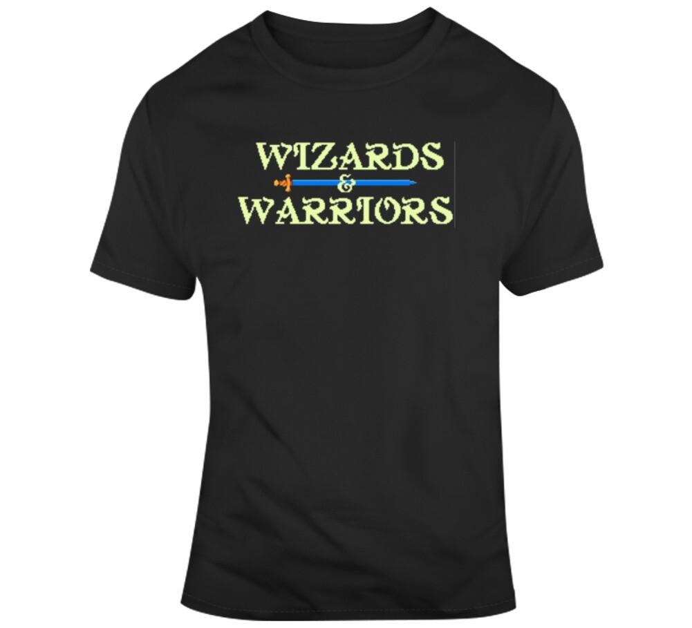 Retro Nes Game Wizards and Warriors Video Game Fan T Shirt
