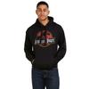 Jurassic Park Mens Distressed Logo Hoodie