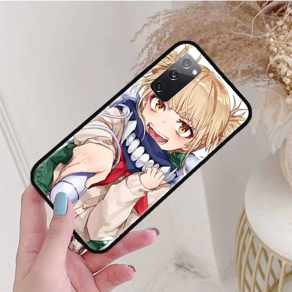 Черный чехол для Xiaomi Poco X6 X4 M5 M6 F5 F6 C65 C55 C50 C51 C40 Pro Redmi 14C A3X 13C 12C 11T 10A 9C Note 7 6 8A Plus W-54 Anime Hero Academia