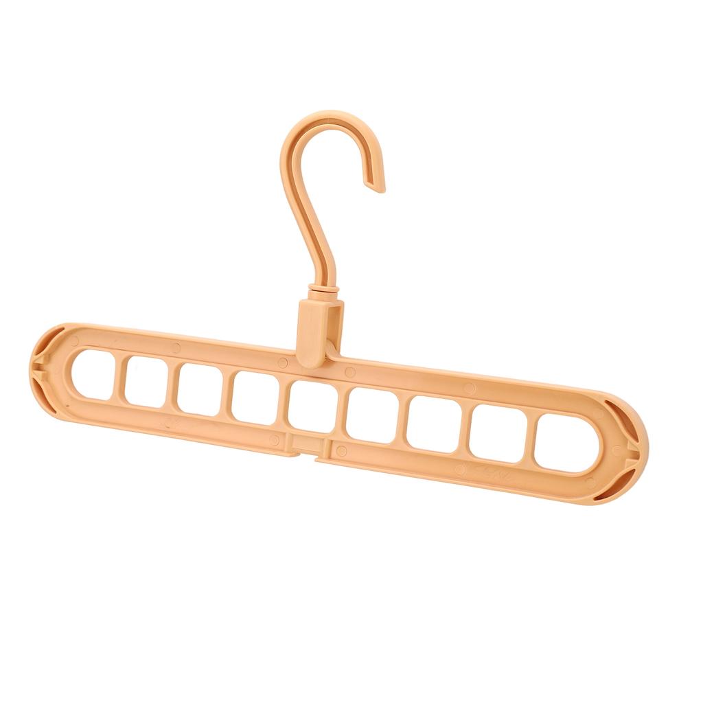 Вешалка для одежды с 9 отверстиями, многофункциональный вращающийся органайзер для хранения вещей, экономящий место в гардеробе