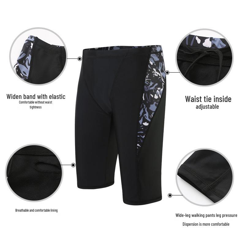 Мужской комплект плавок большого размера для защиты от солнца