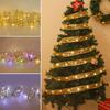 30LED Christmas Xmas Decor Ribbon Lights 300CM Tree Ornaments DIY String Light Fairy Light Battery Powered