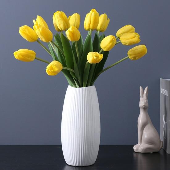 Красивые искусственные тюльпаны, простой в уходе, элитный свадебный декор