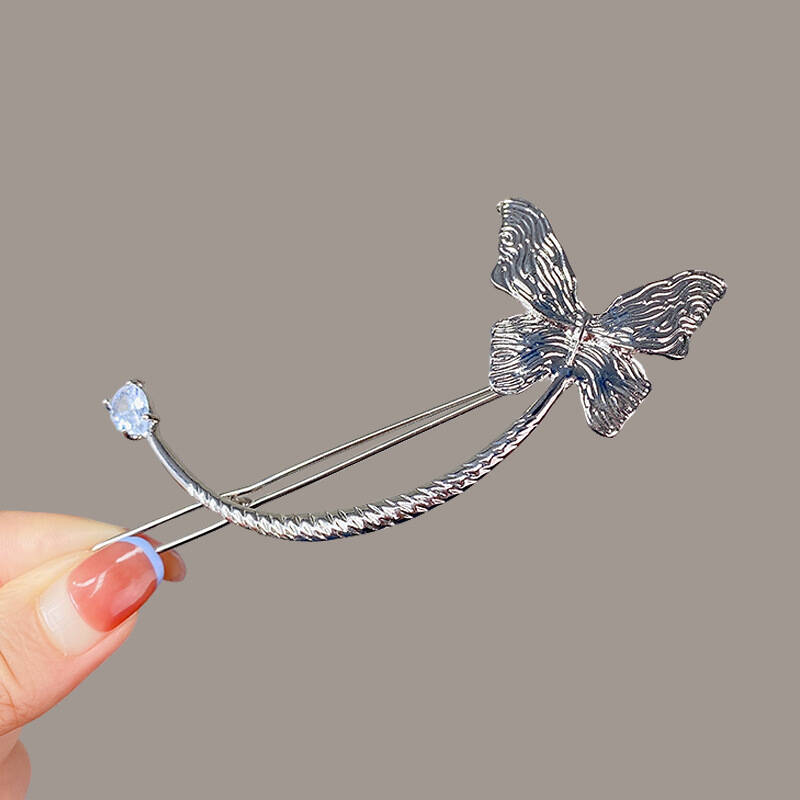 1 шт. Простая металлическая золотистая серебристая заколка-краб для волос с жемчугом, элегантная женственная заколка-твист для волос, заколка-акула, украшение для волос, ювелирное изделие, подарок