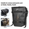 Motorcycle Side Bag Waterproof Heat Pressing Process 16L Large Capacity TPU  for Honda Yamaha