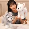 Cartoon Simulation Sherina Doll Plush Toy Puppy Dog Doll Children Soothing Rag Doll Girl Birthday Gift
