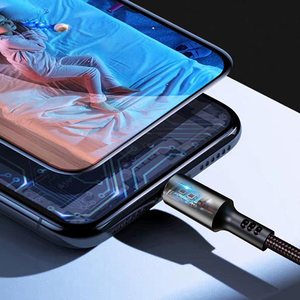 5A Type C кабель для быстрой зарядки шнур нейлоновый плетеный зарядное устройство C для Xiaomi аксессуары кабель Usb Rea T9E3