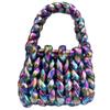 500g DIY Imitation Metal Leather Yarn Leather Finish Giant Yarn  Basket Blanket Carpets Making
