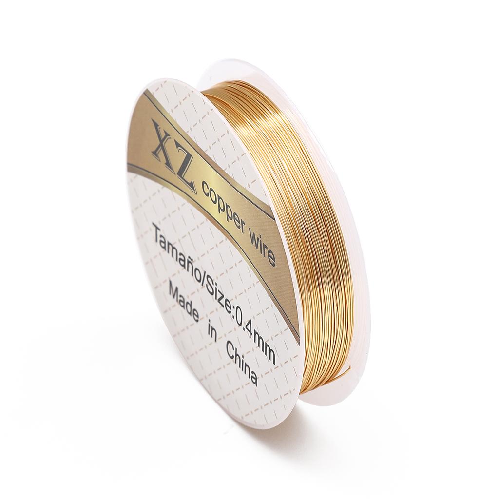 Медная проволока мульти размера 0,2-0,8 мм, бисерная проволока для изготовления ювелирных изделий своими руками, нить