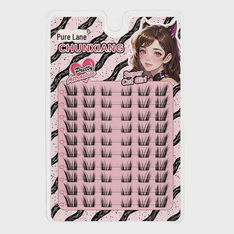 «Чистая серия «Бродячий кот»: «Большая принцесса, густые фотогеничные накладные ресницы — естественный вид для новичков»