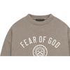 Fear of God Essentials Мужская футболка с длинным рукавом из джерси, меланжево-серая, топ 125HO244201F