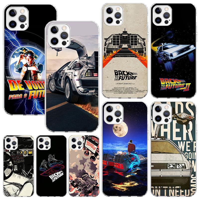 Back To The Future TV Phone Case For Iphone 17 Air 16 15 Plus 16E 14 Pro Max 13 Mini 12 11 7 8 SE Fundas Soft Back Cover 17 Air