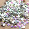 1440 шт., белые стразы AB DIY с плоской задней поверхностью для дизайна ногтей, чехол для телефона, декор, подарок