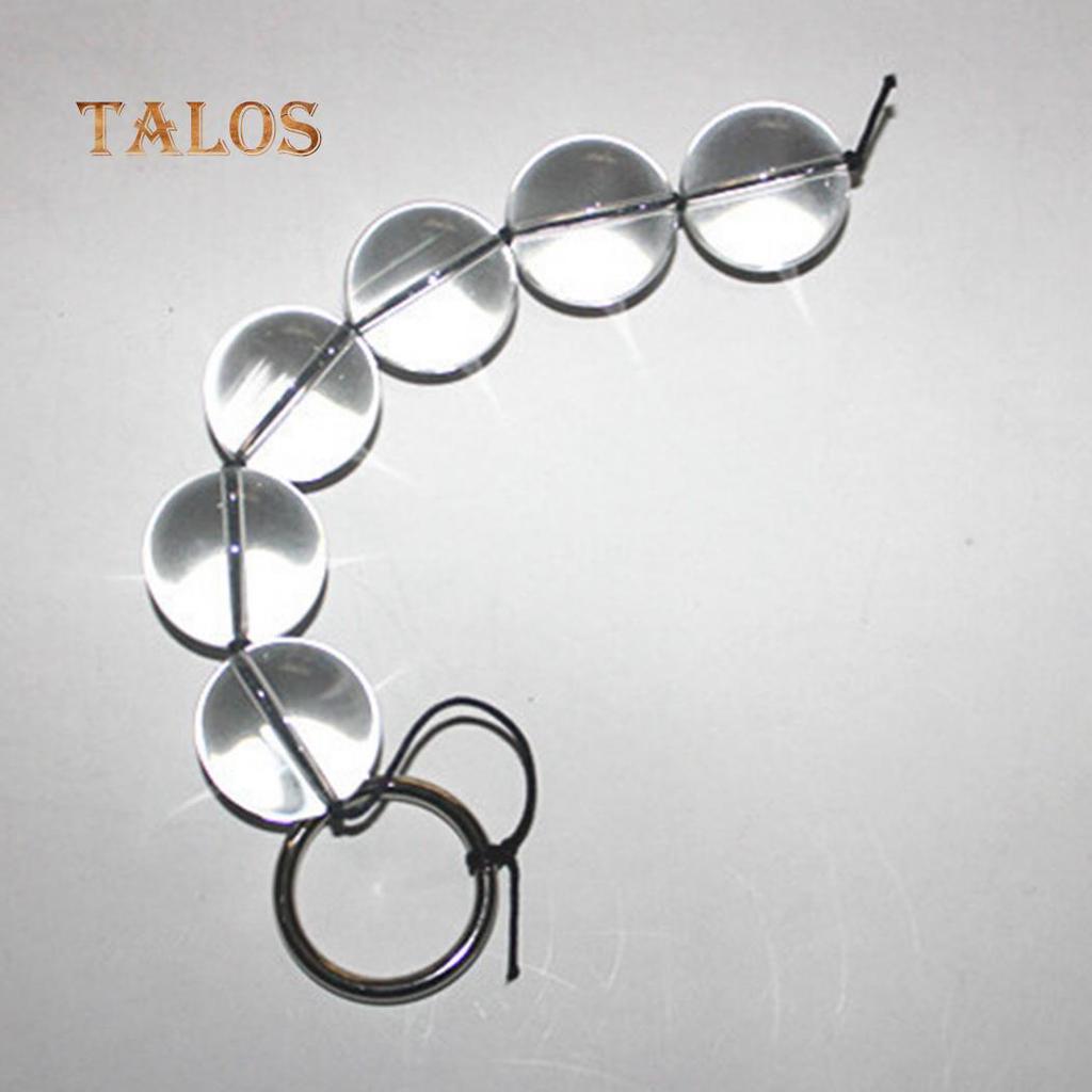 Adult Unisex Anal Beads Butt Plug G-spot Masturbation Sex Toys with Pull Ring