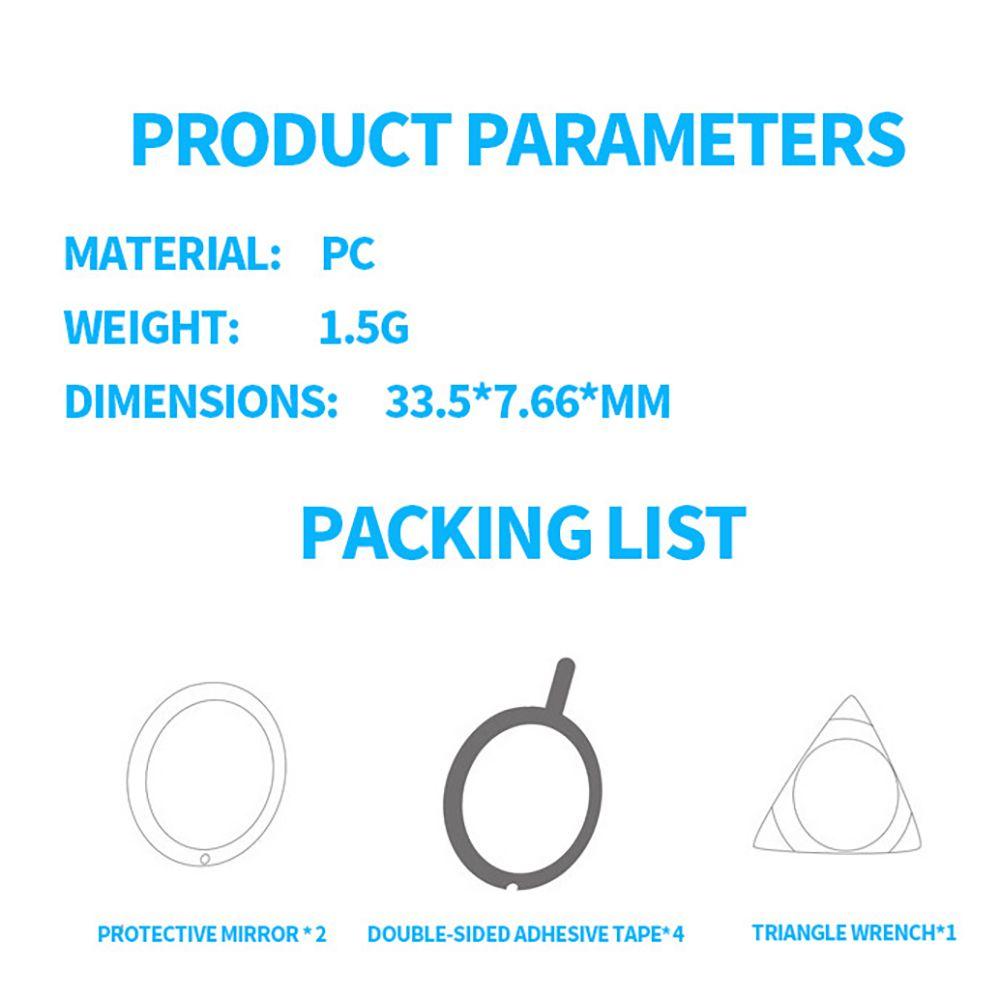 New Protective Action Camera Dual-Lens Anti-Scratch Lens Guards Lens Protector