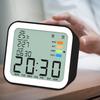 Детские студенческие часы прикроватные ЖК-цифровые бесшумные электронные часы с подсветкой температуры