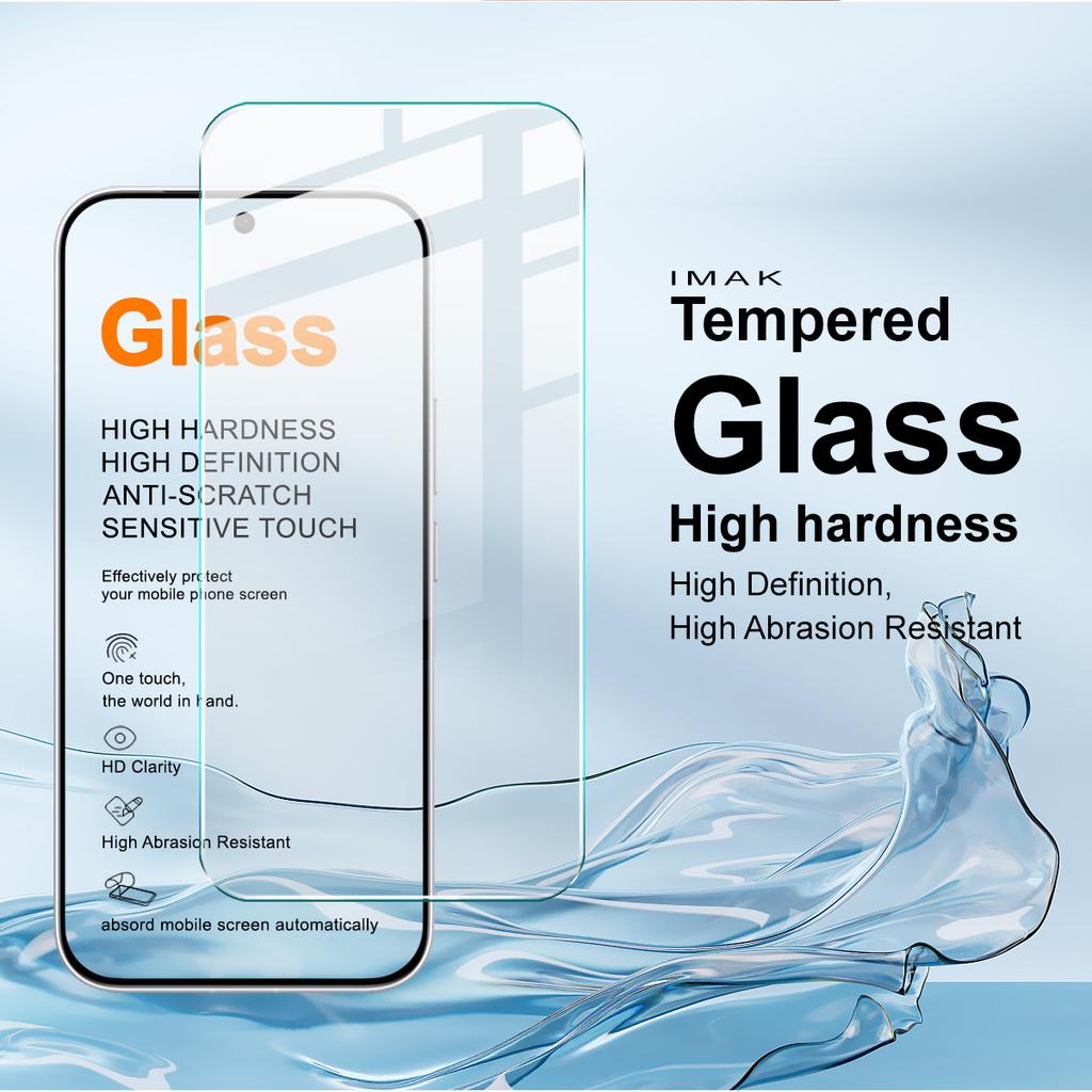 Для Vivo S60 5G Закаленное стекло IMAK H Пленка-защита экрана Поддержка отпечатков пальцев