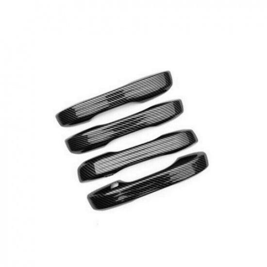 For Honda Accord 2023 2024 2025 Carbon Fiber 4X Exterior Door Handle Cover Trim