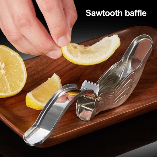 Ручная соковыжималка для лимона из нержавеющей стали Bird Citrus Lime Squeezer Портативная соковыжималка для цитрусовых Кухонный гаджет