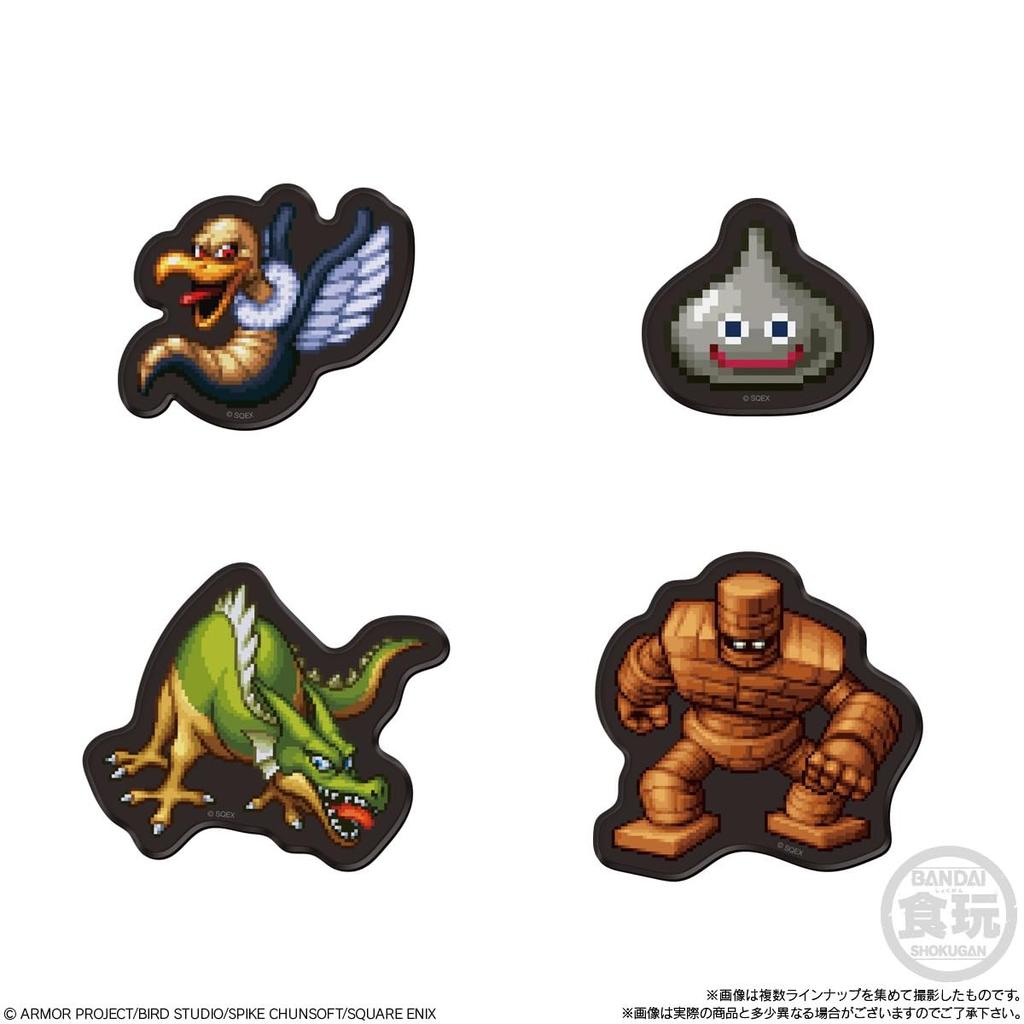 Магниты с персонажами Dragon Quest - Трилогия Рото - Коробка из 14 штук (Конфеты-игрушки)