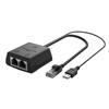 RJ45 Splitter 1 To 2 Ethernet Adapter Male/Female To Dual Female Internet Network Cable Extender for Router Laptop Computer