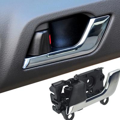 Для Toyota Highlander 2008-2013 Автомобильная Внутренняя Ручка Двери Серебристая Левая Передняя Сторона Водителя Грунтованная с Кнопкой Блокировки Двери Аксессуары