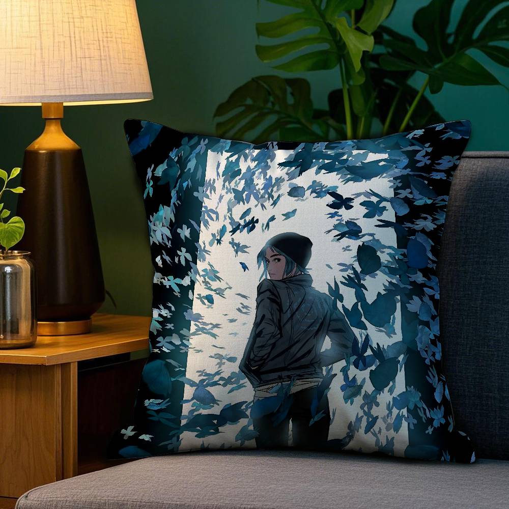 Life Is S-Strange Pillow Case Plush Fabric Soft Double Sided Print Sofa Cushion Cover Throw Pillow Covers