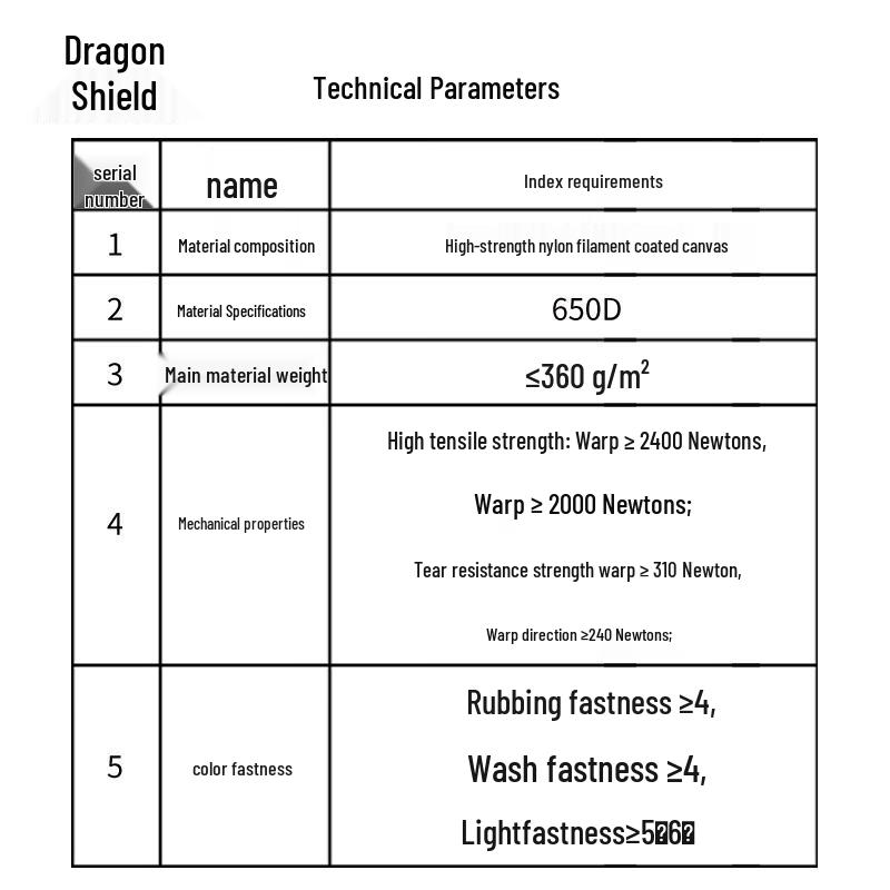 Тактическая сумка для переноски на открытом воздухе Dragon Shield