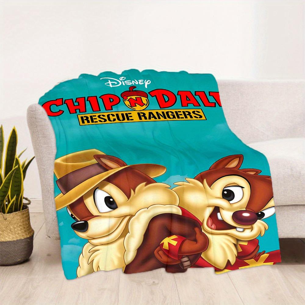 1 шт., Плед-спасатель Чип и Дейл, Мягкий теплый плед для декора комнаты, Подарок на день рождения