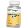 Пантотеновая кислота, Pantothenic Acid 500, 250вегкапс (36411032)