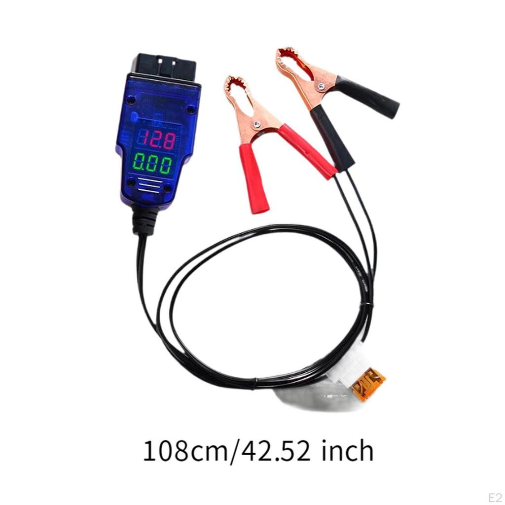 Auto Memory Saver Emergency Power Cable Battery Keeper Connector Leak Detection