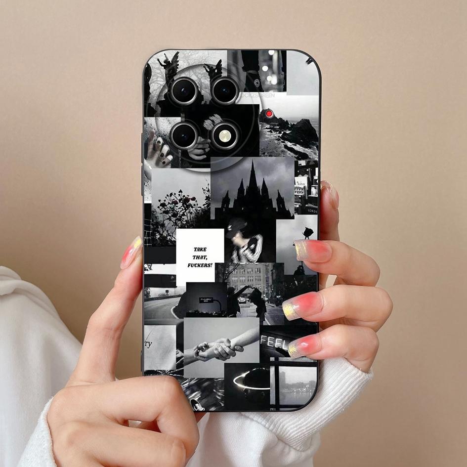 Для Tecno Camon 30 30S Pro 30C Spark Go 1 2025 Pop 9 20 Pro Чехол-оболочка Lovely Panda Эстетические ультратонкие жидкие силиконовые парные чехлы для Tecno Capa