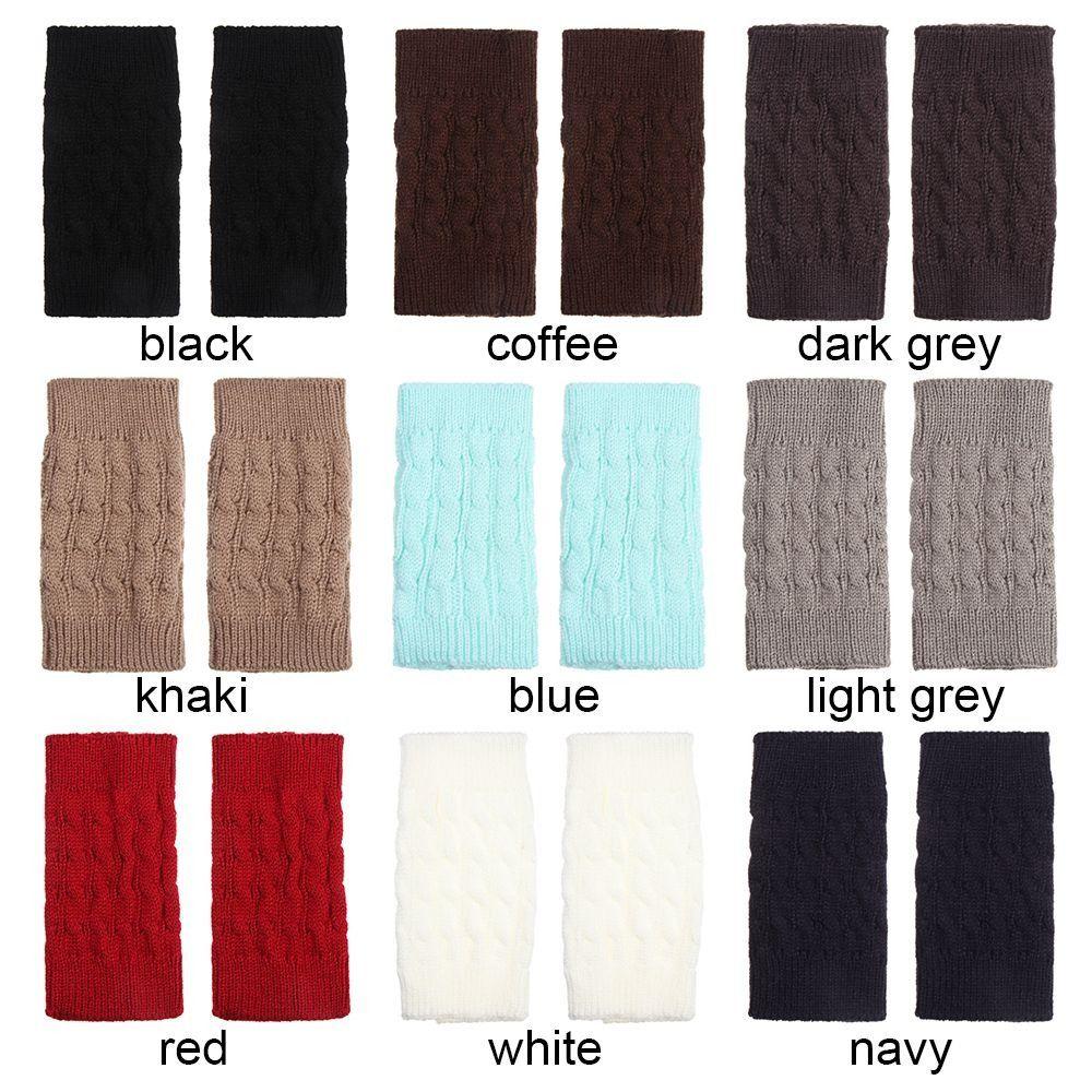 Мода Зима Вязаная Шерсть Лолита Для Девочки Косые Гетры Гетры Носки для Ног Чехол для Ног Наколенник