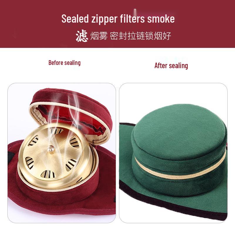 Portable Moxibustion Box with Cloth Cover for Single, Dual, Three, Four, or Six Linked Cans - Ideal for Waist, Dazhui, Neck, and Knee.
