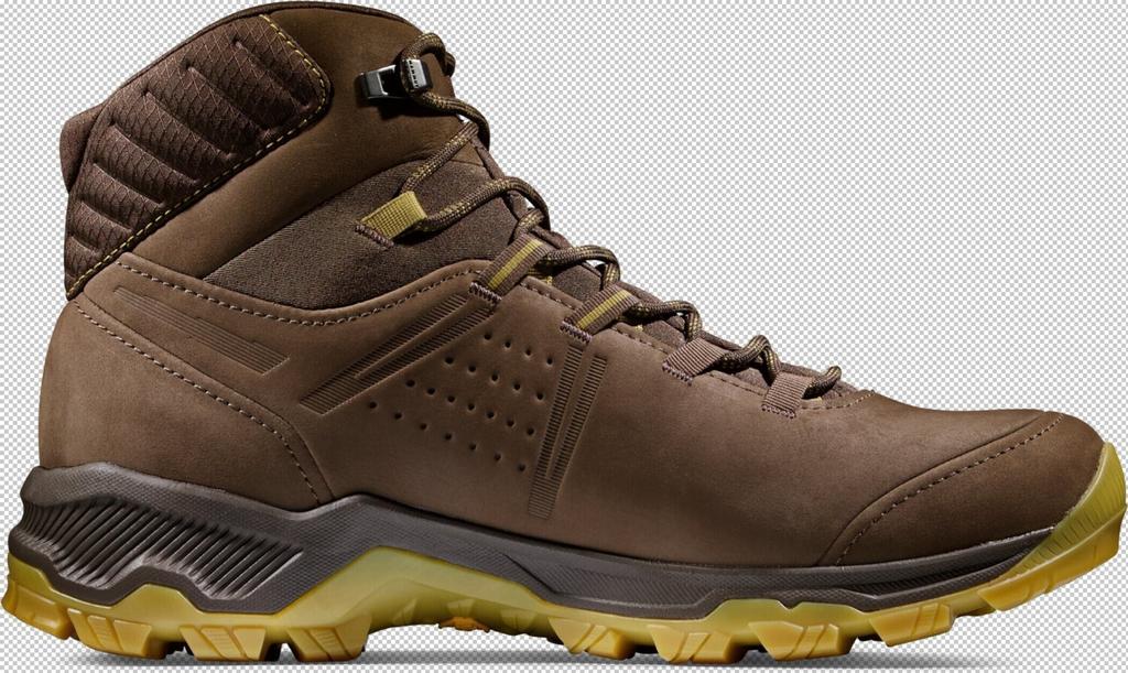 Men's Trekking Shoes Mammut Mercury IV Mid GTX Moor/amber Green