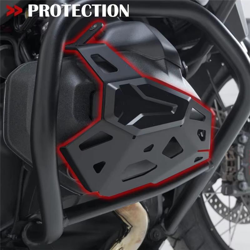 A51K-Motorcycle Cylinder Head Guards Protector Cover For BMW R1300GS Adventure  2024 Engine Protection