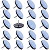 20-Pack Furniture Sliders, 19mm Round, with Nails, Furniture Moving Pads, Scratch-Resistant, Soundproof, Scratch-Resistant, Easy To Move Furniture