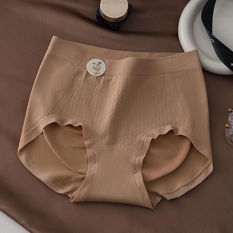 Женские трусы-слипы большого размера Lady Spring 7A с антибактериальной ластовицей, с поддержкой живота и бедер, дышащие, без швов на талии