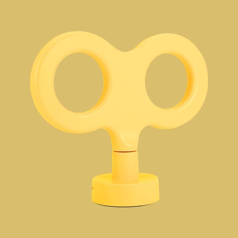 USB Charging 3D Car Wind Up Key Rotating Electric Rotating Spring Key Car Roof Decor Car