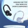 A1S Bluetooth-гарнитура для спорта с креплением за ухо, одиночная hands-free гарнитура, стерео, шумоподавление, бизнес-наушники для смартфонов