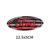 KLYE5 New ABS Car Front Logo Rear Trunk Emblem Sticker For Ford Escape Kuga Fiesta Ranger Mondeo Fusion Edge Focus Mustang Accessories
