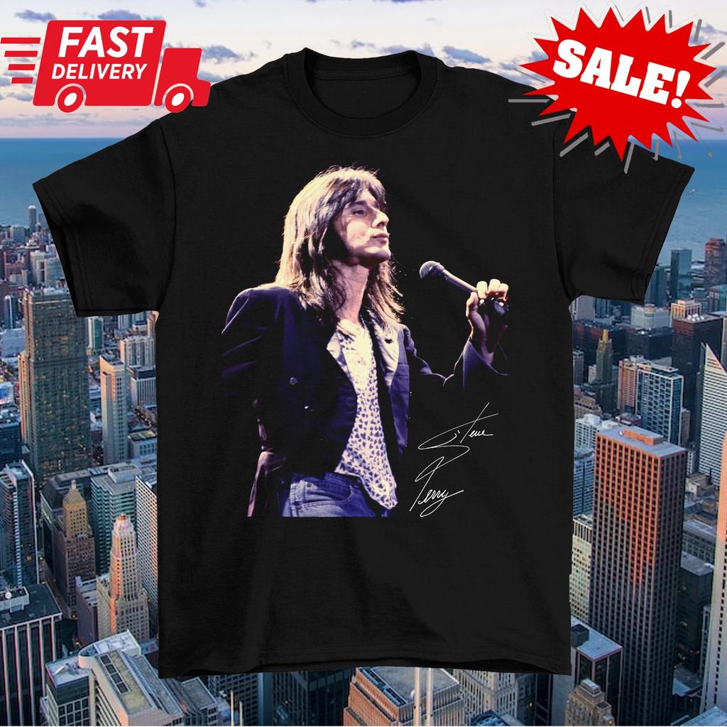 In Memory of Signature STEVE PERRY Shirt Classic Black Unisex