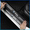 Для BMW E34 E46 E39 E38 E90 E60 E36 F30 F30 F10 E92 E38 E91 G30 G38 M3 M5 4 шт. Наклейки на пороги автомобиля из углеродного волокна Защита от царапин Рестайлинг