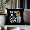Viral CChill Guyead Cushion Cover Antidustmite Pillowcase Invisible Zipper Silky Short Plush Sofa Cushion Cover