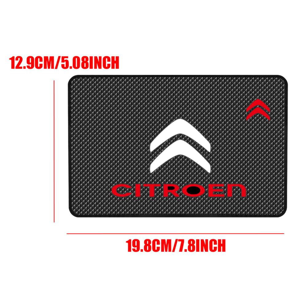1pcs For Citroen C4 C3 Xsara C-Elysee C5 C1 DS DS3 Jumper Picasso Car Dashboard Phone Glasses Non-Slip Silicone Pads Sticky Mat
