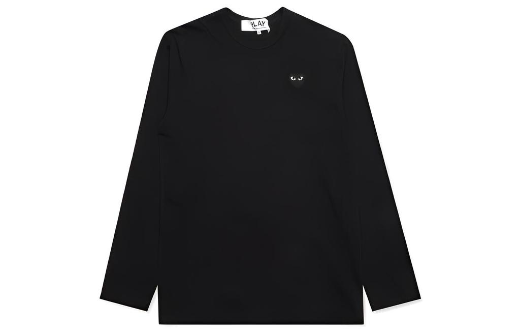 Comme Des Garçons Play Футболка с длинным рукавом с логотипом AZ-T120-051-1