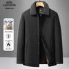 LAOYECHE Мужская зимняя куртка с подкладкой для среднего/пожилого возраста