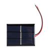 1/2/3 Pcs 0.3W 5V/0.2W 4V Solar Epoxy Panel Polysilicon Board with Wire Mini Solar System Module for Battery Power Charger Solar