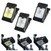 Solar Motion Sensor Wall Light Energy-Saving Rechargeable Solar Lamp Waterproof Clip-On Outdoor Lamp for Garden Patio Pathway