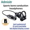 New Bone Conduction Concept Earless Bluetooth Headset Wireless Hanging Ear Sports Model Long Life
